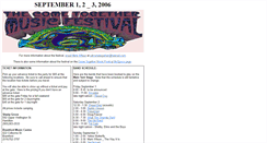 Desktop Screenshot of cometogethermusicfest.ca